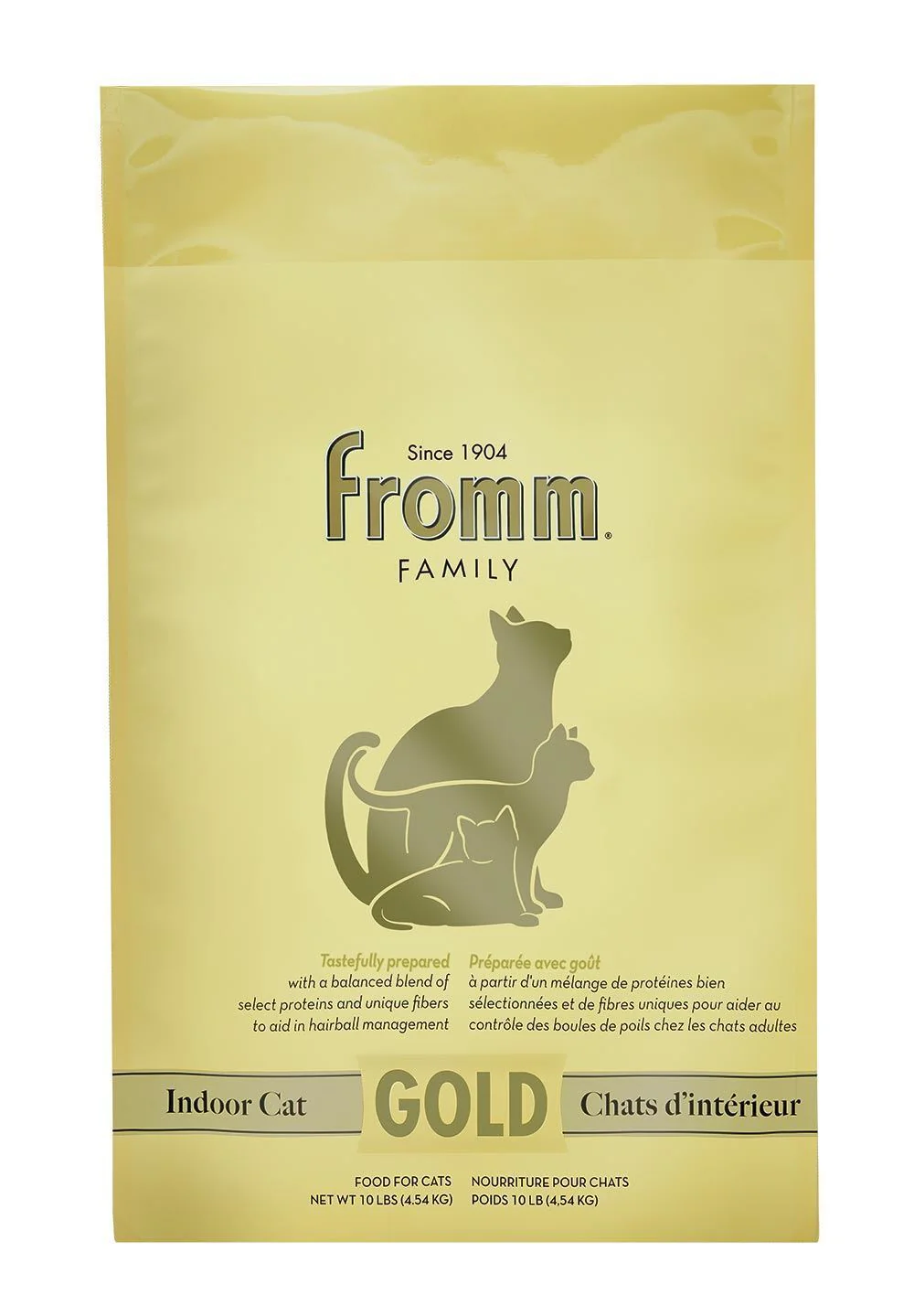 Fromm Gold Indoor Dry Cat food 10lb - Image 1