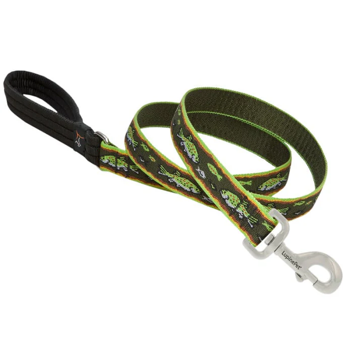 Lupine Pet Dog 6 Ft Long 1 In Leash Original Designs Brook Trout - Image 1
