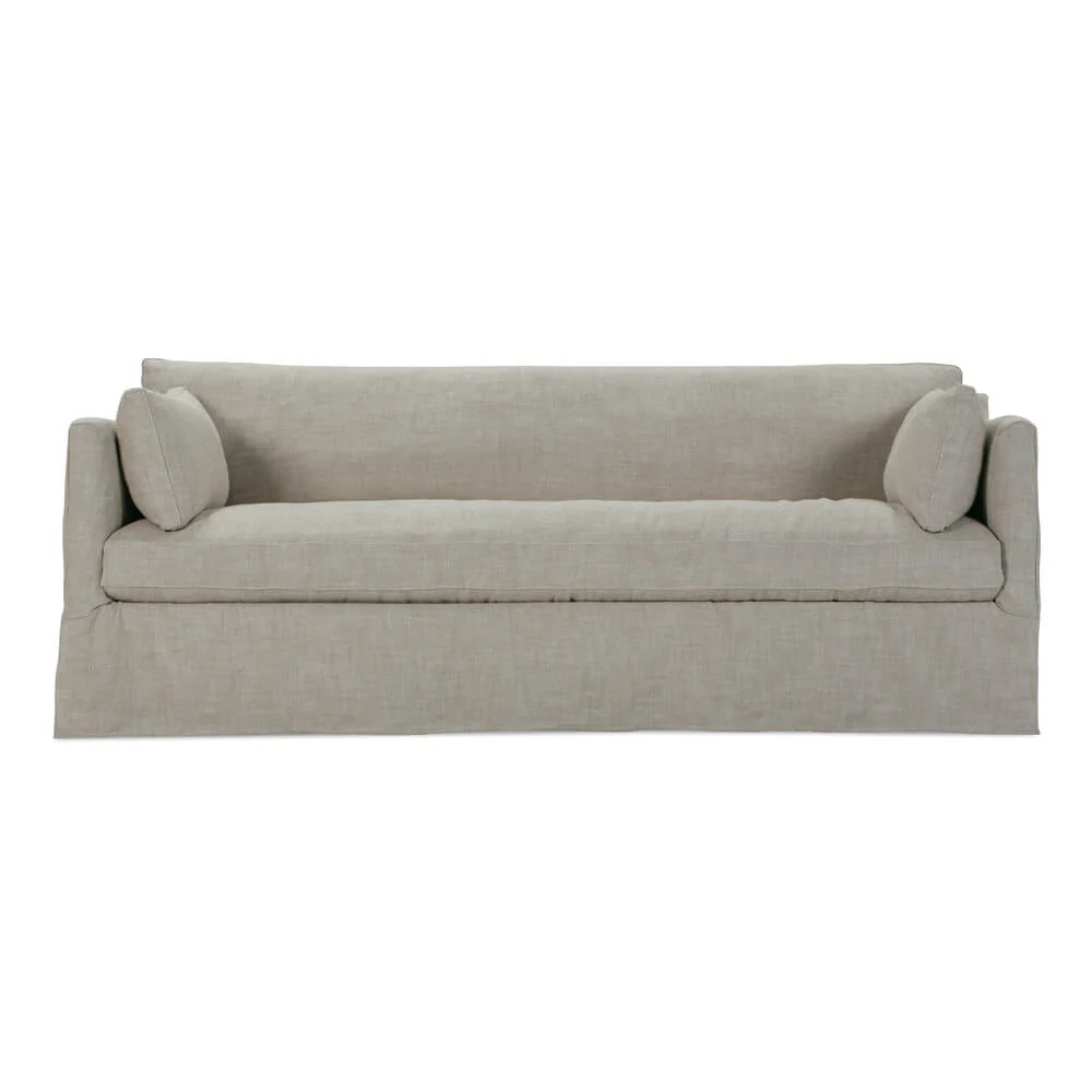 Julia Linen Slipcover Sofa - Image 3