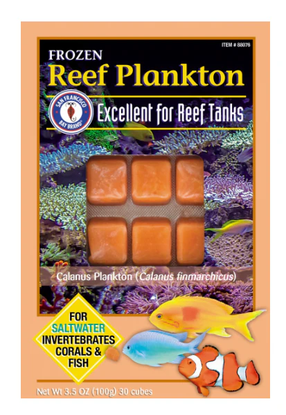 San Francisco Bay Frozen Plankton Cubes 100g - Image 1