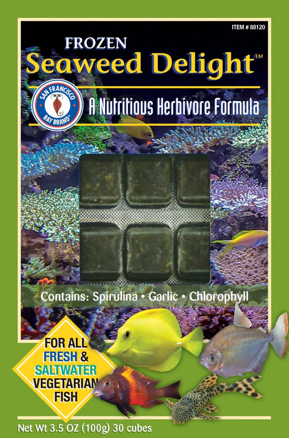 San Francisco Bay Frozen Seaweed Delight Cubes 100g - Image 1
