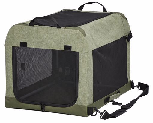 Midwest Canine Camper Crate Tent Green 36in - Image 1