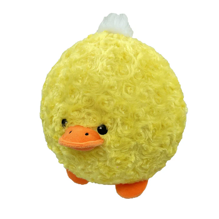 Petlou Plush Dog Toy Duck Ball 8in - Image 1