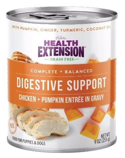 Health Extension Digestive Support 9 oz Chicken and Pumpkin in Gravy - Image 1