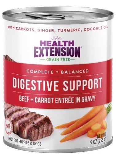 Health Extension Digestive Support 9 oz Beef and Carrot in Gravy - Image 1