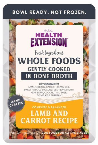 Health Extension Gently Cooked 9 oz Lamb and Carrot Pouch - Image 1