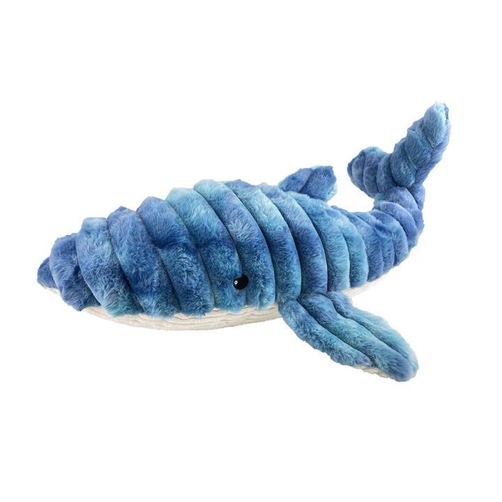 Petlou Plush Dog Toy Zoo Friends Blue Whale 26in - Image 1