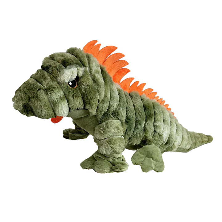 Petlou Plush Dog Toy Soo Friends Iguana 26in - Image 1