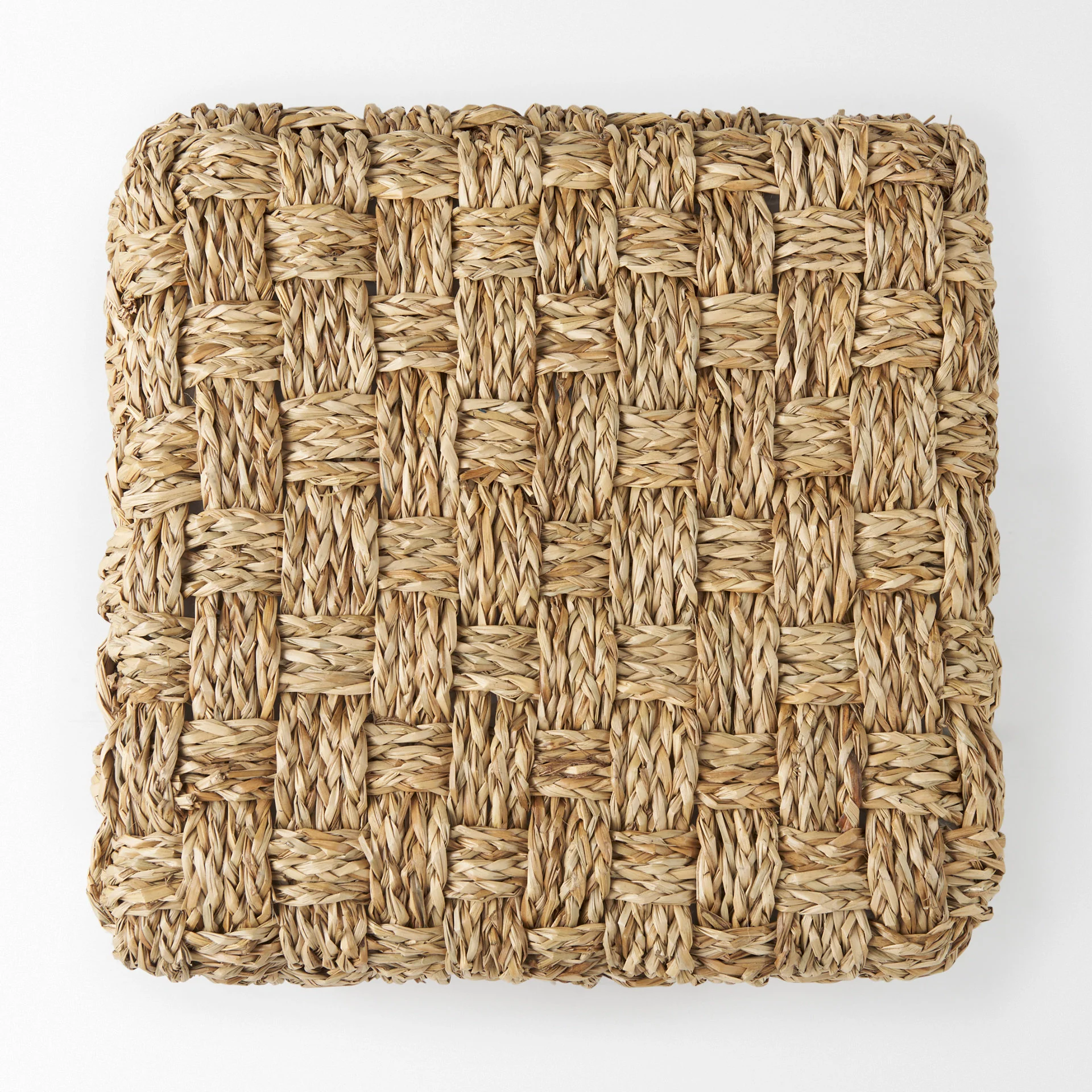Hannah Seagrass Ottoman - Image 3