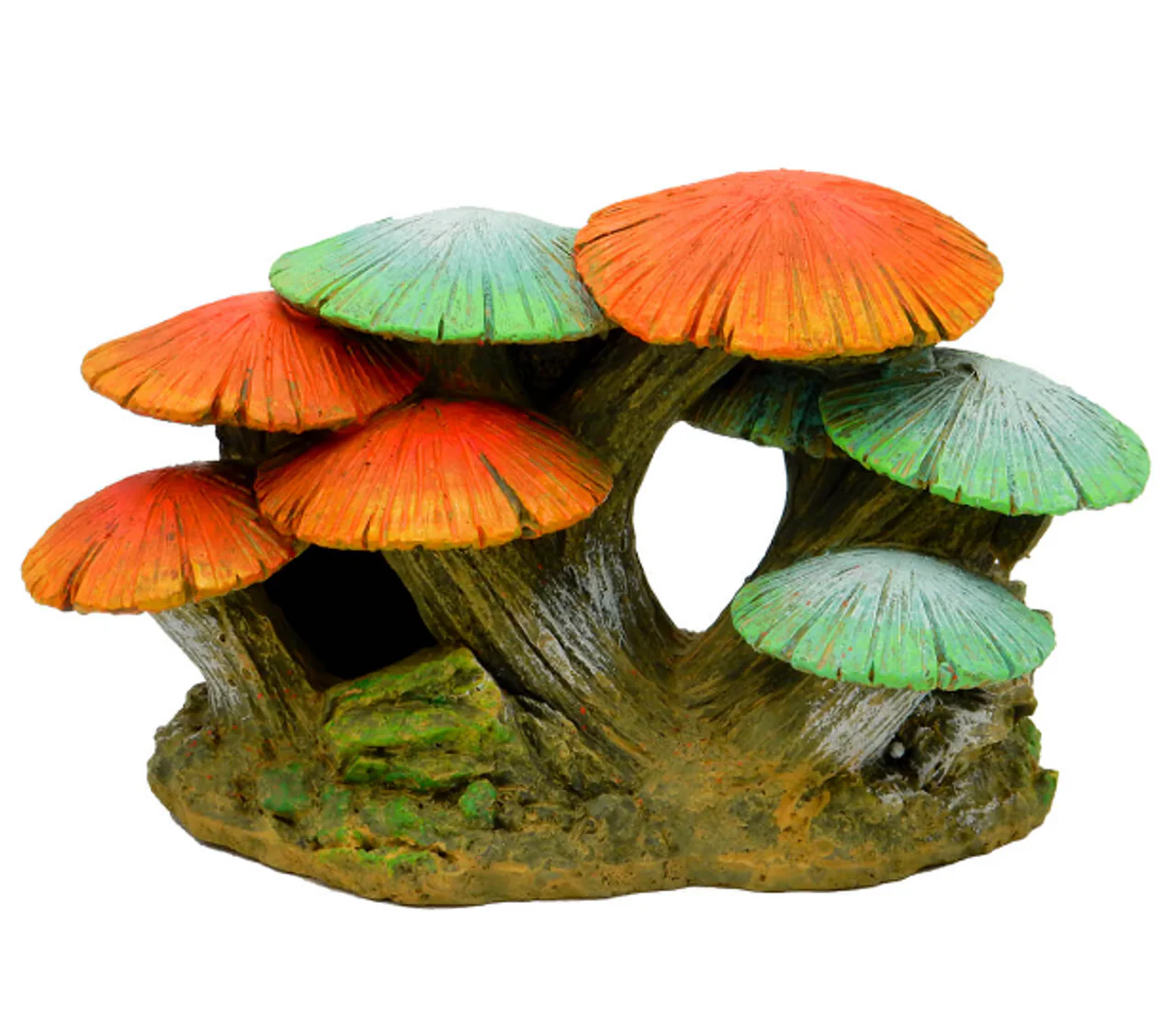 Blue Ribbon Exotic Environments Mushroom Garden Ornament - Image 1