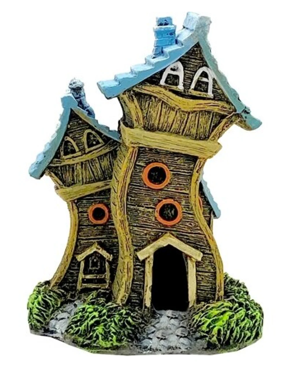 Blue Ribbon Exotic Environments Fun House Village Ornament - Image 1