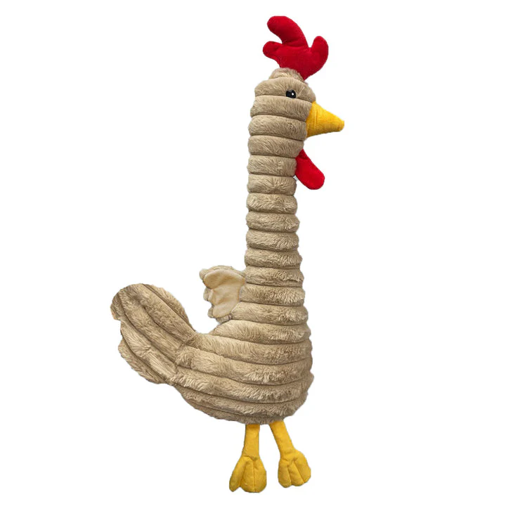 Petlou Plush Dog Toy Farm Friends Rooster 31in - Image 1