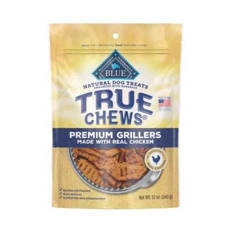 True Chews Premium Grillers Made with Real Steak Natural Dog Treats, 10oz - Image 1