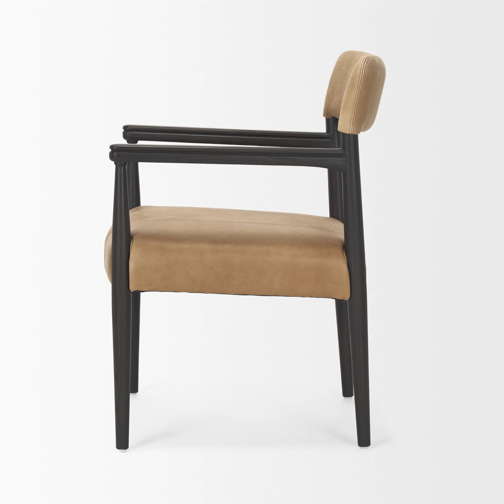 Toni Leather Dining Chair - Image 3