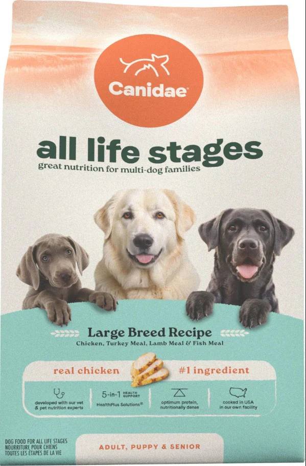 Canidae All Life Stages Large Breed Chicken Multi-Protein Dry Dog Food 40lbs - Image 1