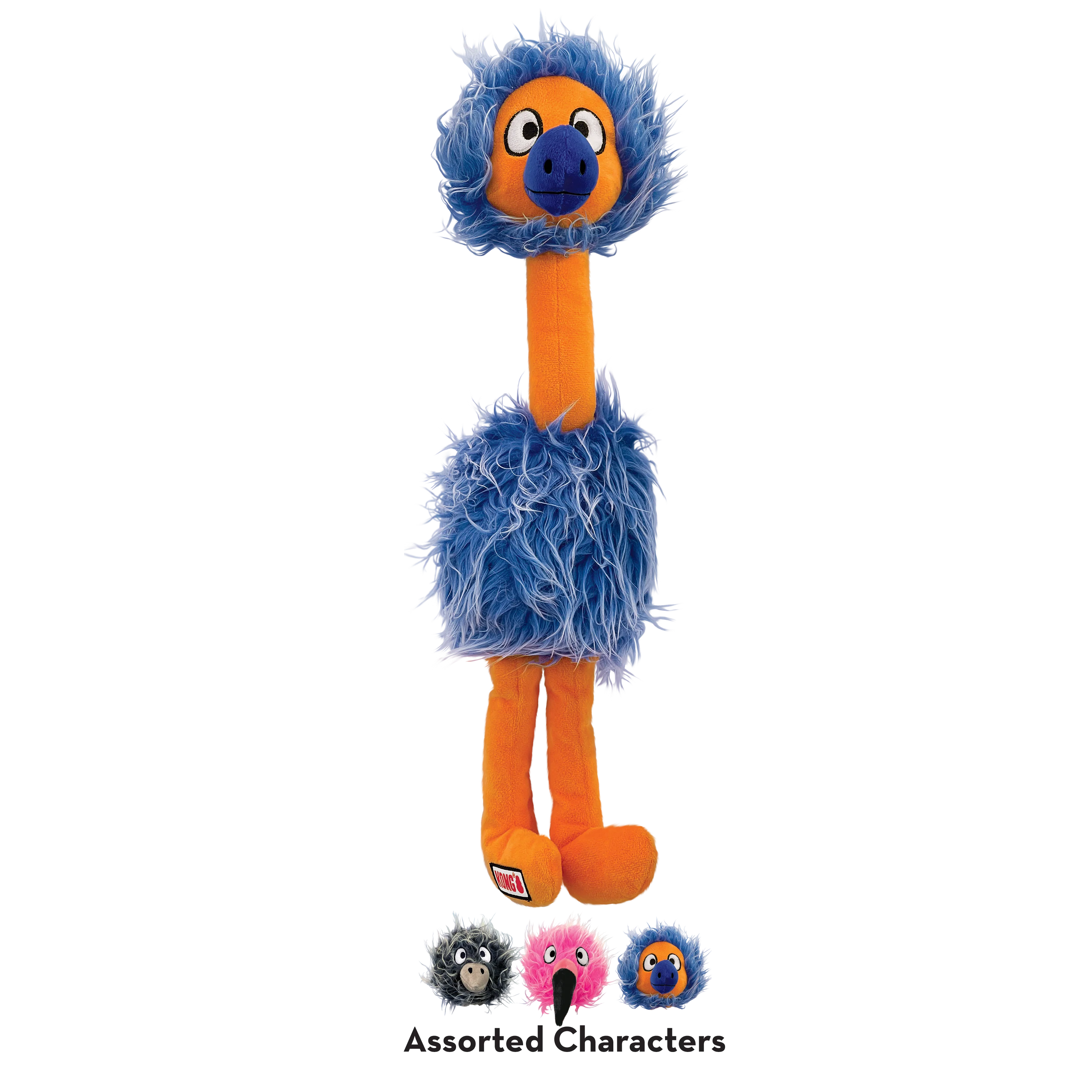 Kong Dog Toy Comfort Jumbo Birds Large Assorted - Image 1