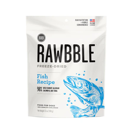 Bixbi Dog Rawbble Freeze Dried Food Grain Free Salmon & Chicken 4.5 oz - Image 1
