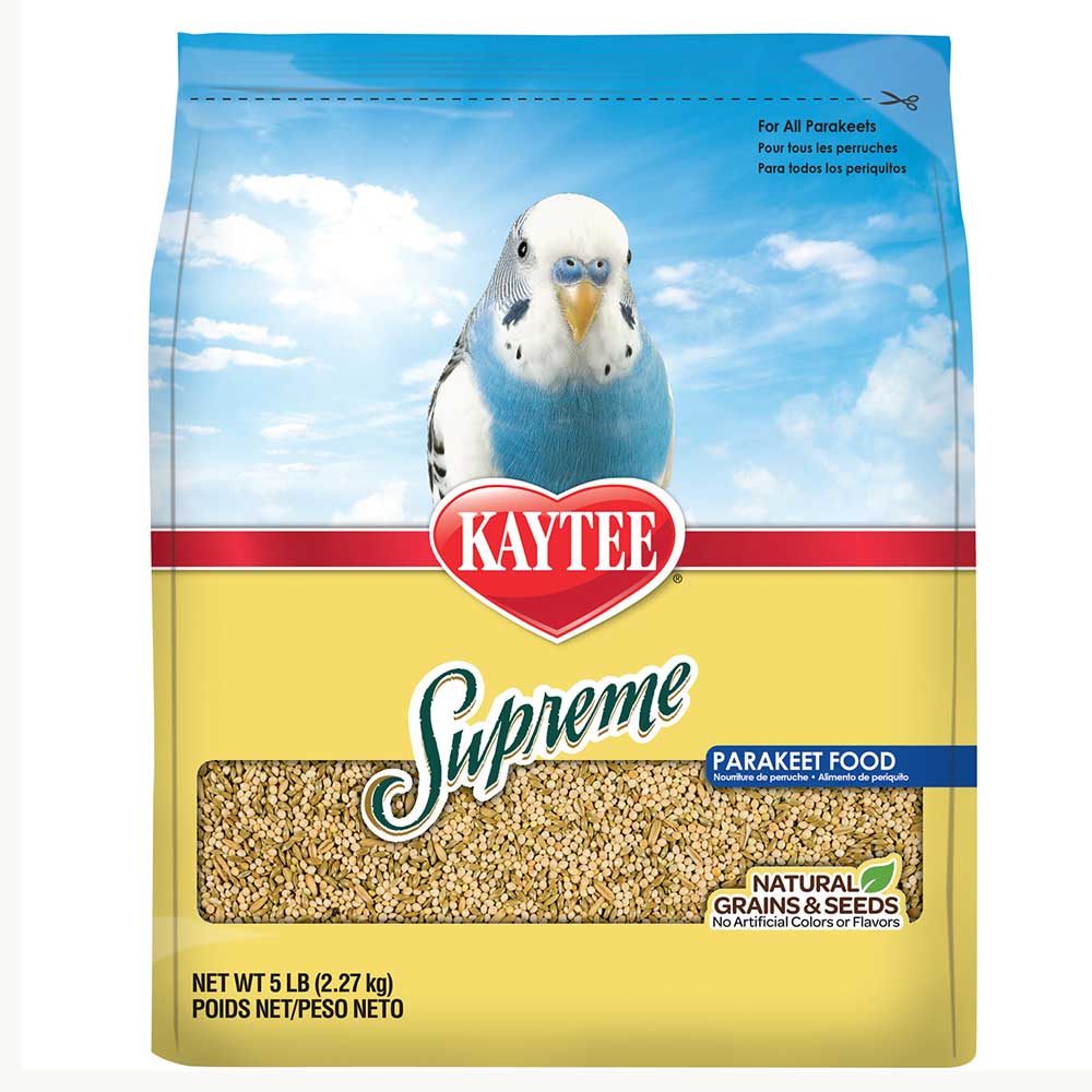 Kaytee Supreme Parakeet Food 5lb - Image 1