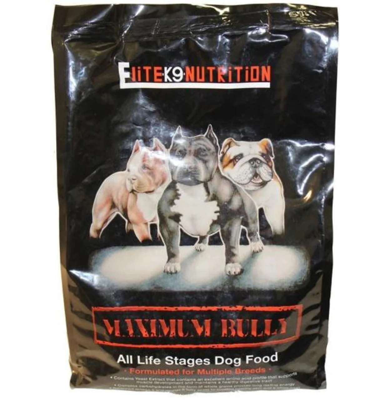 Flite Maximum Bully Dry Dog Food 5lb - Image 1