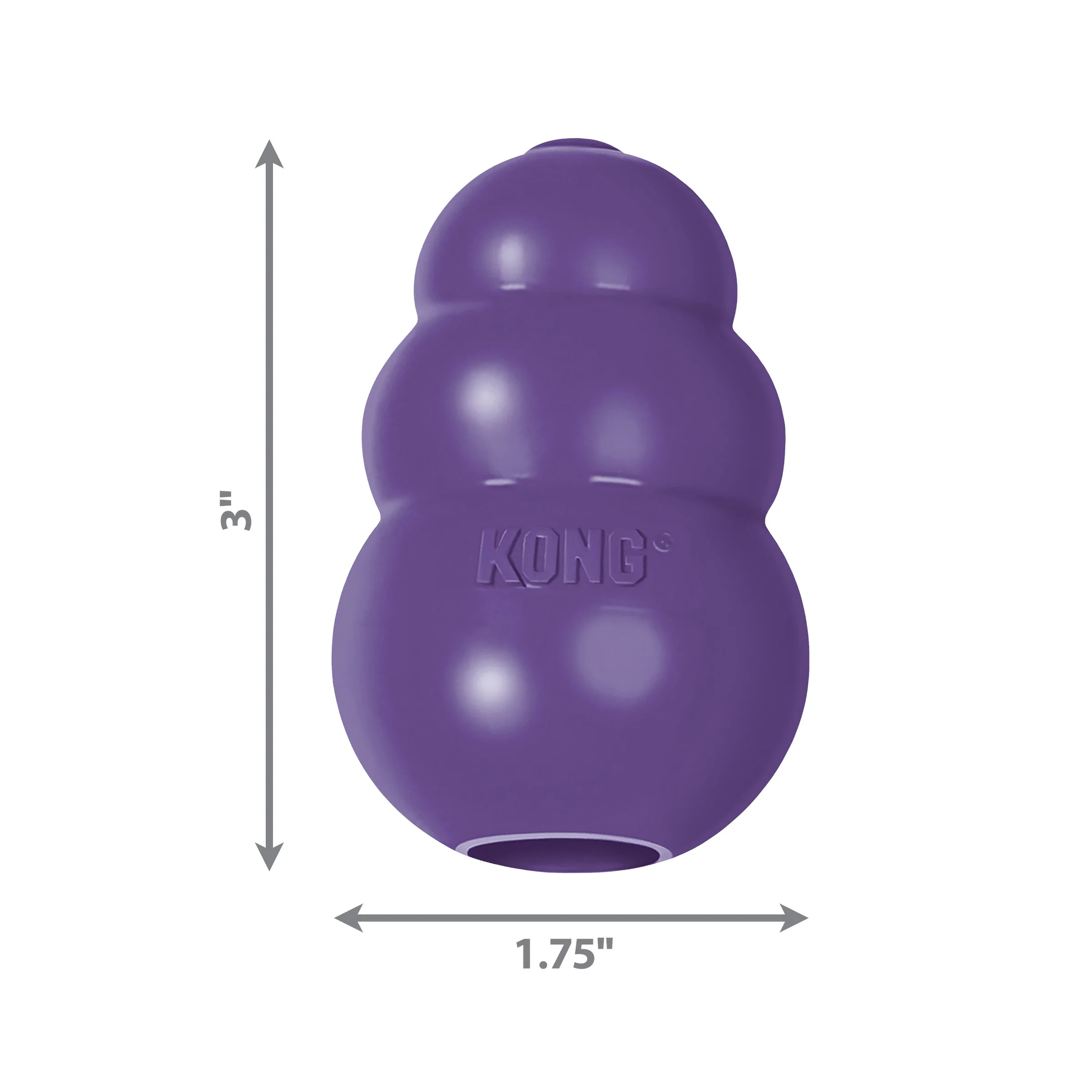 Kong Dog Toy KONG Senior Purple Small - Image 1