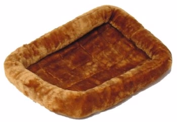 Midwest Quiet Time Bolstered Bed Cinnamon 22 x 13in - Image 1
