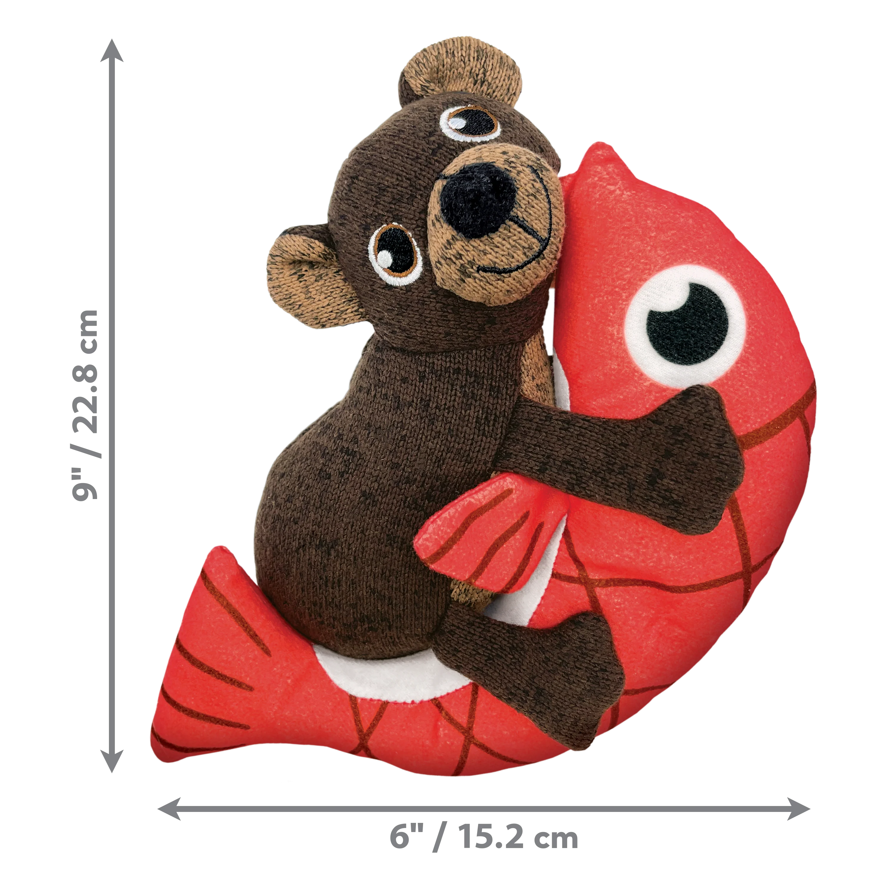 Kong Dog Toy Pull-A-Partz Pals Bear Medium - Image 1