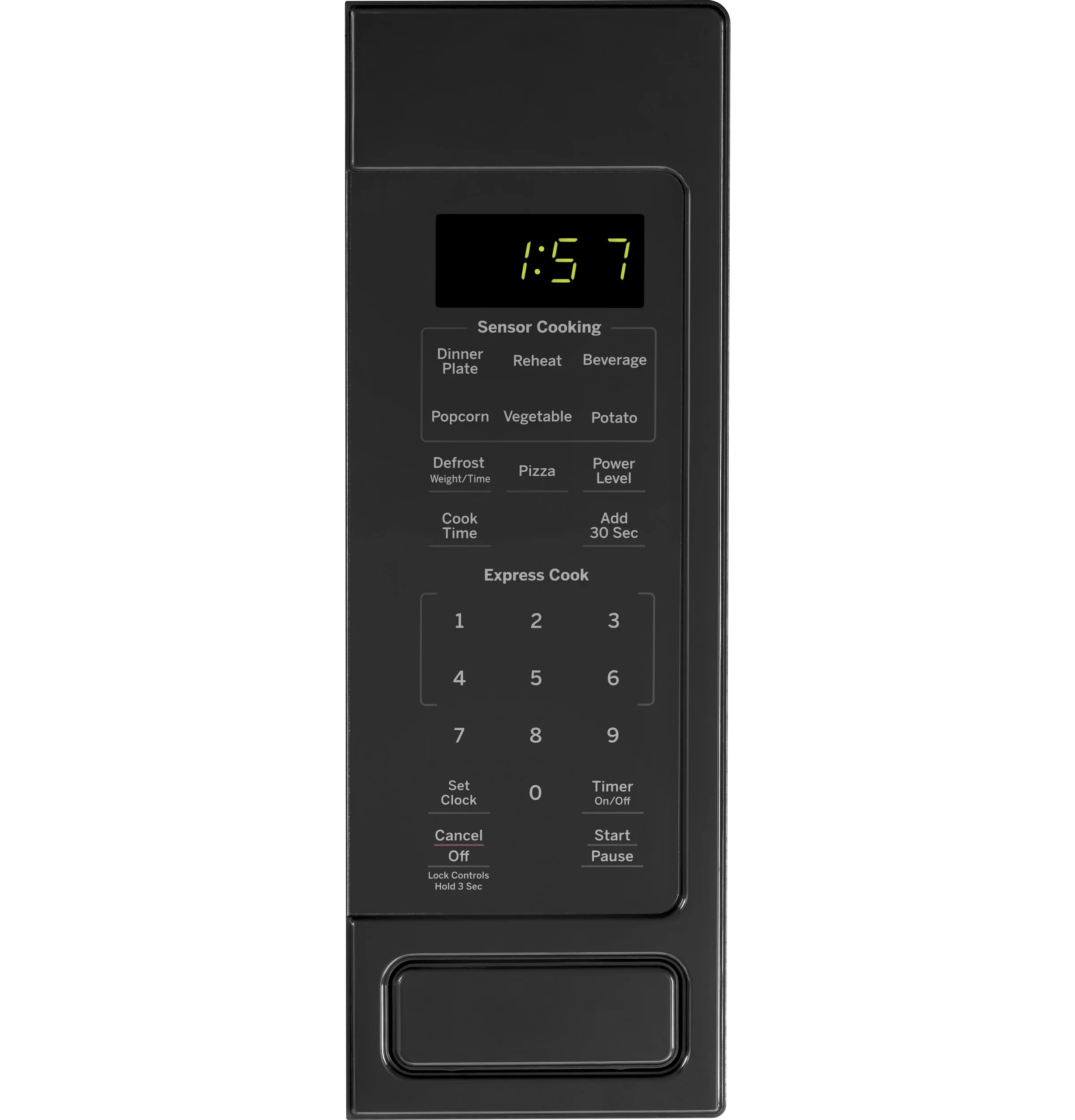 JES1657DMBB DZ200189 1.6 CU FT GE COUNTERTOP MICROWAVE - Image 2