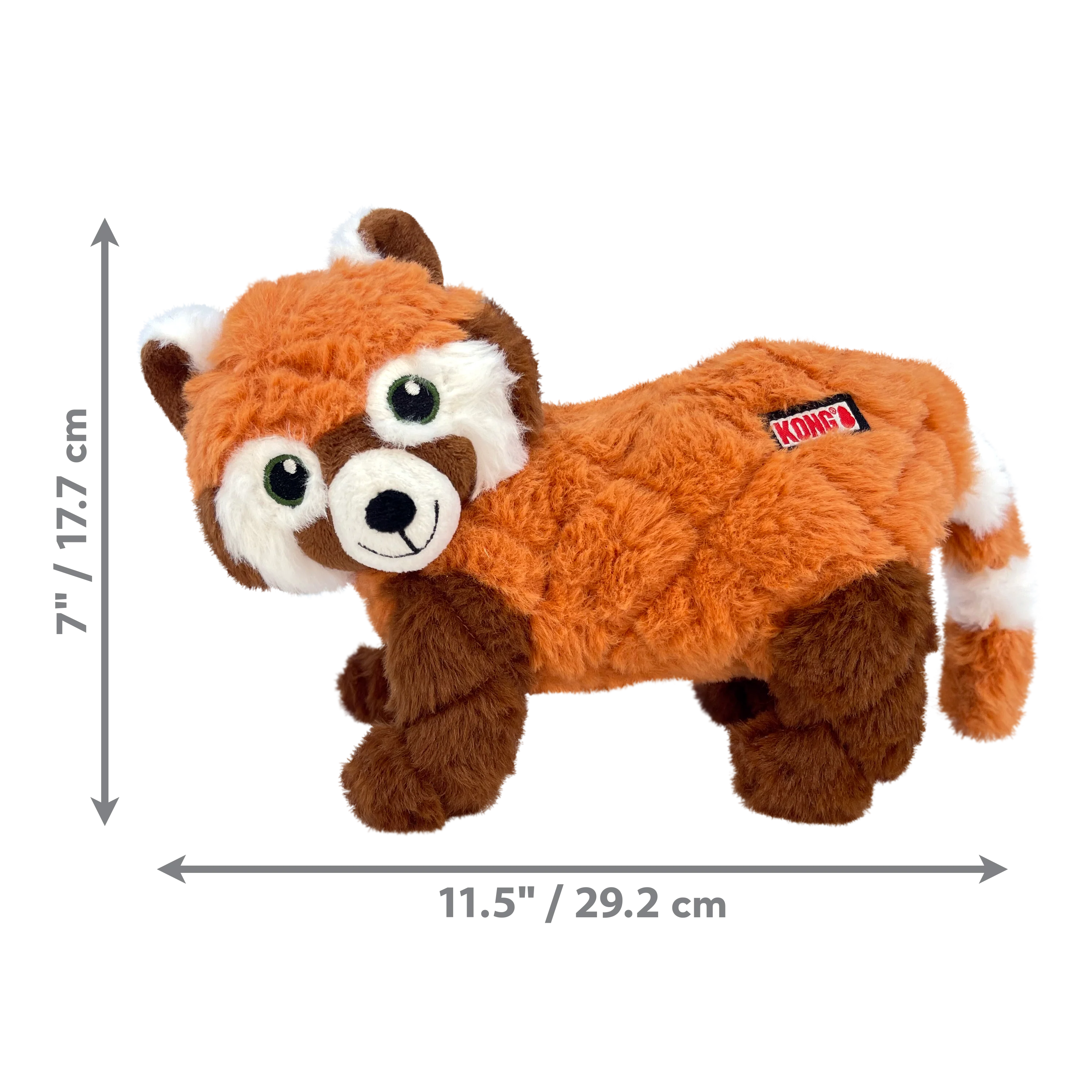 Kong Dog Toy Scampers Red Panda Medium - Image 1