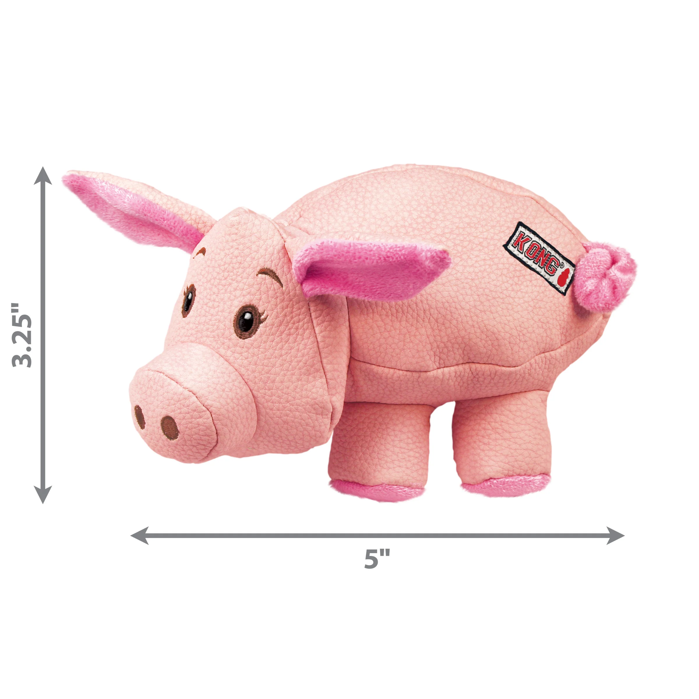 Kong Dog Toy Phatz Pig Small - Image 1
