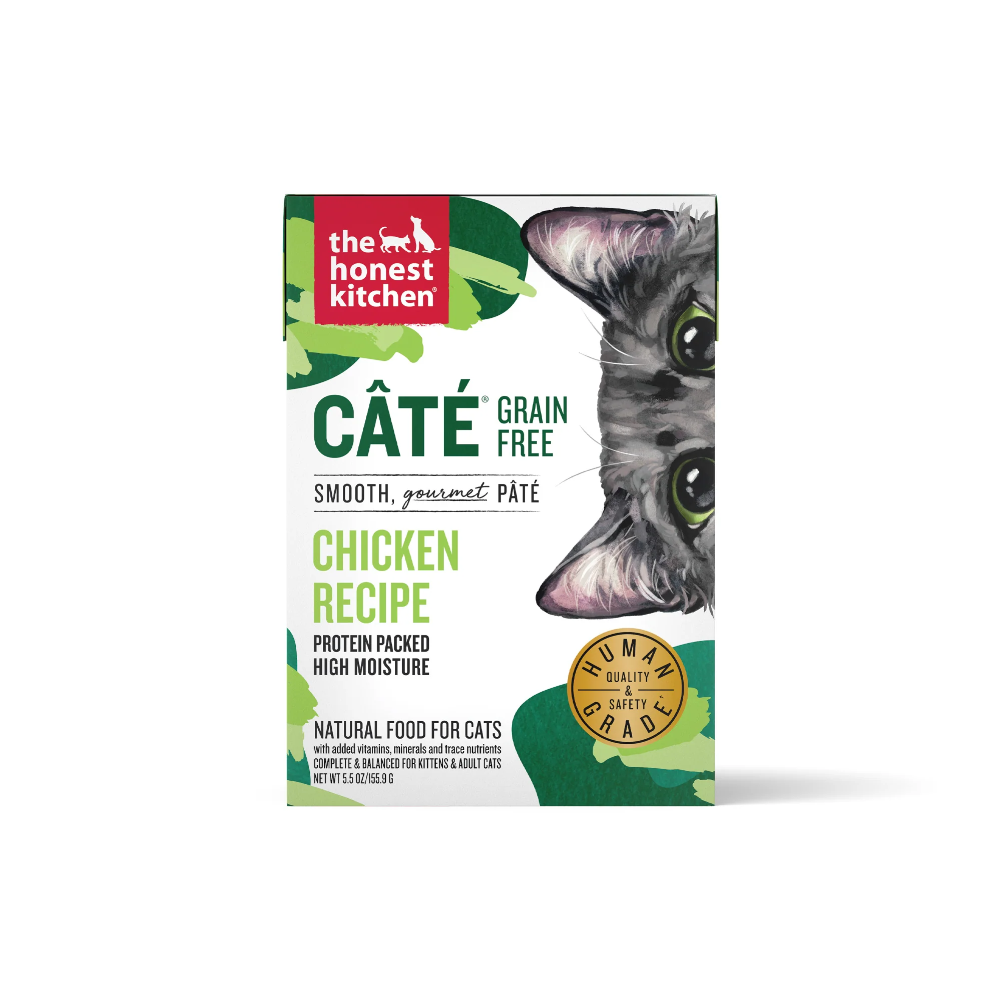 The Honest Kitchen Câté Grain Free Chicken Pâté Wet Cat Food 5.5oz - Image 1