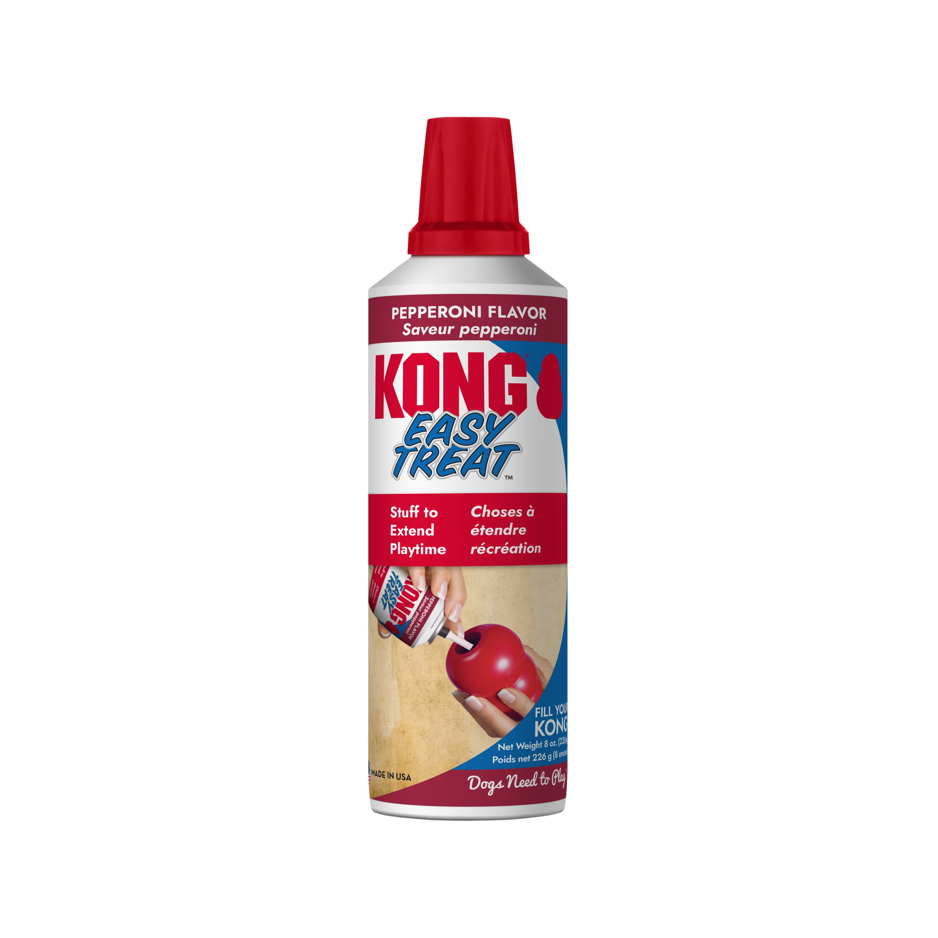 Kong Dog Treat Easy Treat Pepperoni 8oz - Image 1