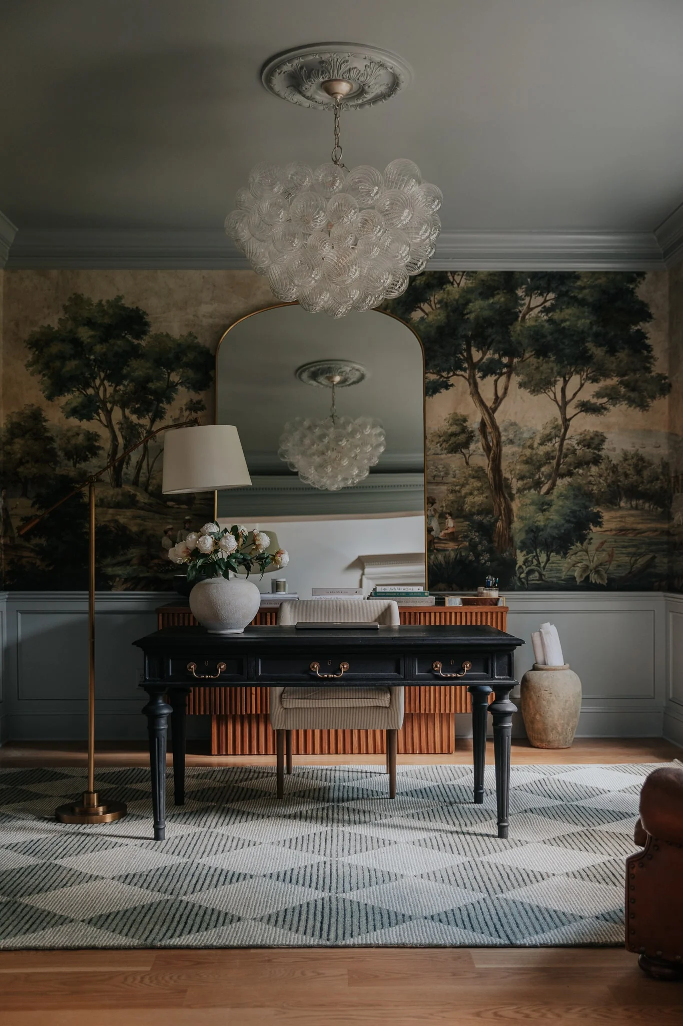 Chris Loves Julia × Loloi Francis Beige / Charcoal Rug - Image 3