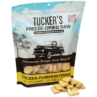 Tuckers Freeze Dried 14oz Raw Diet Chicken Pumpkin - Image 1