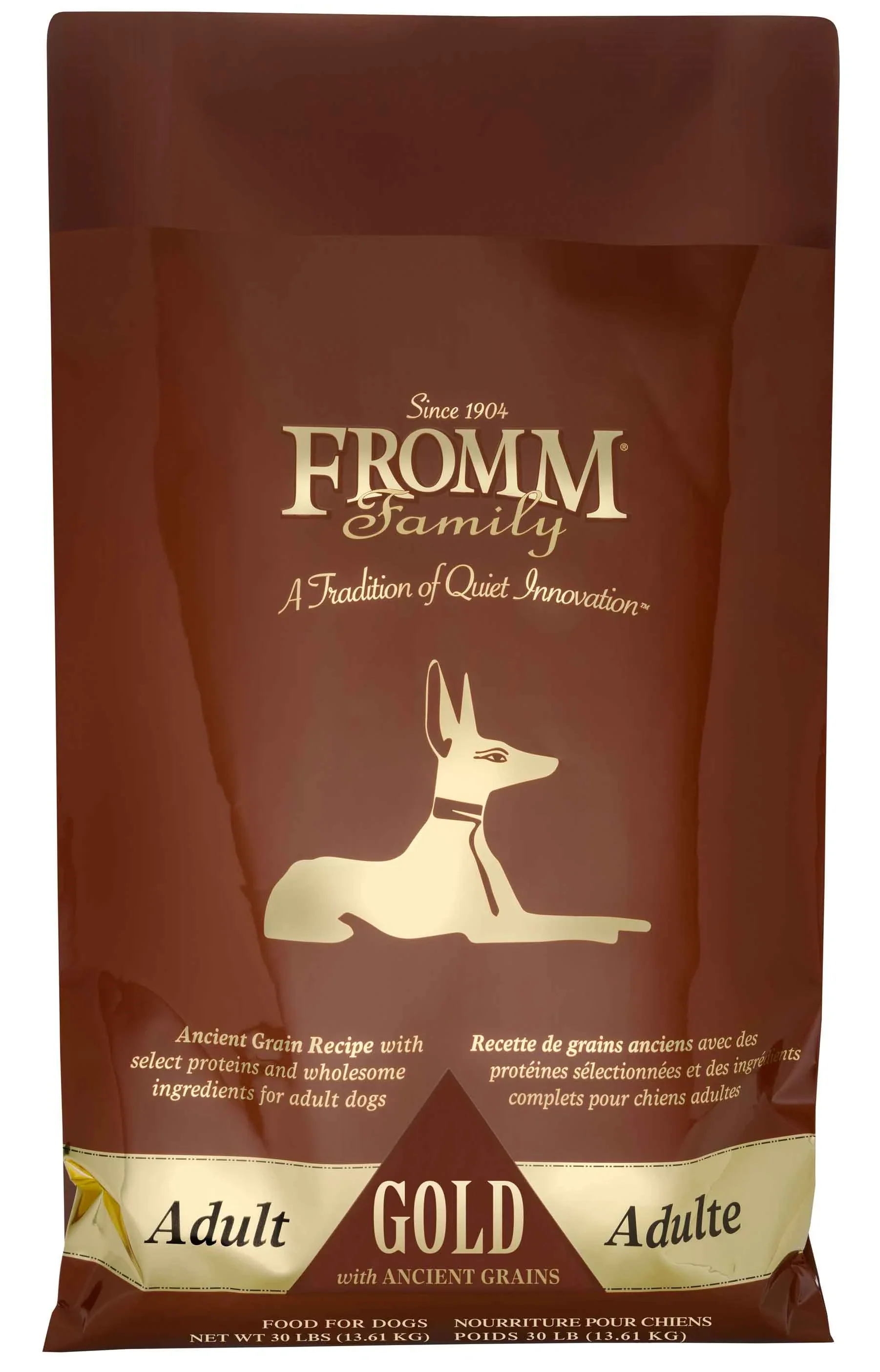 Fromm Gold Adult Gold with Ancient Grains Dry Dog Food, 30 Pounds - Image 1