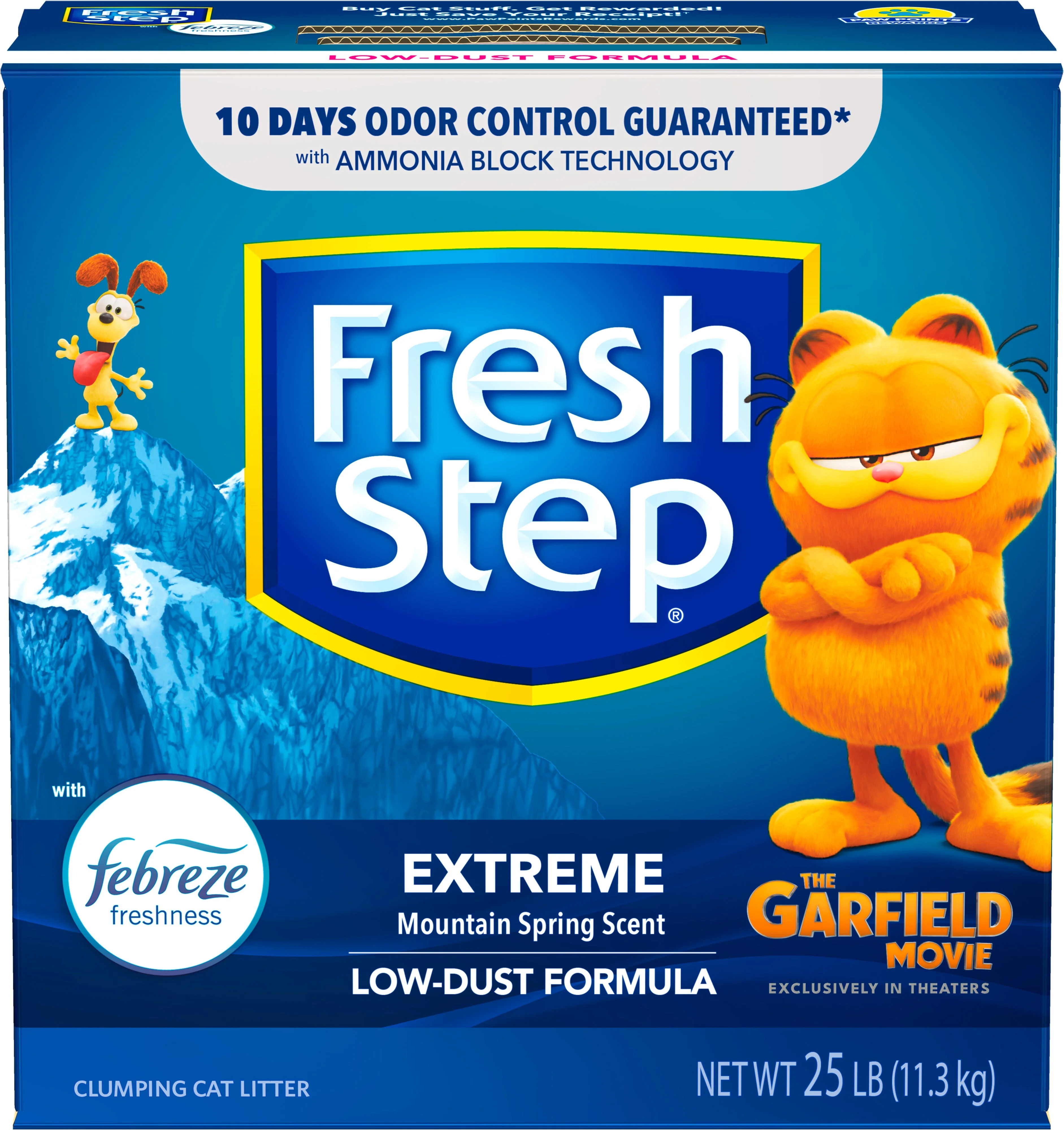 Fresh Step Extreme Scented Clumping Cat Litter 22lb - Image 1