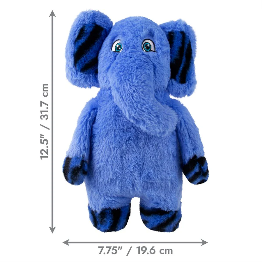 Kong Plush Dog Toy Jungle Jamz Elephant Medium - Image 1