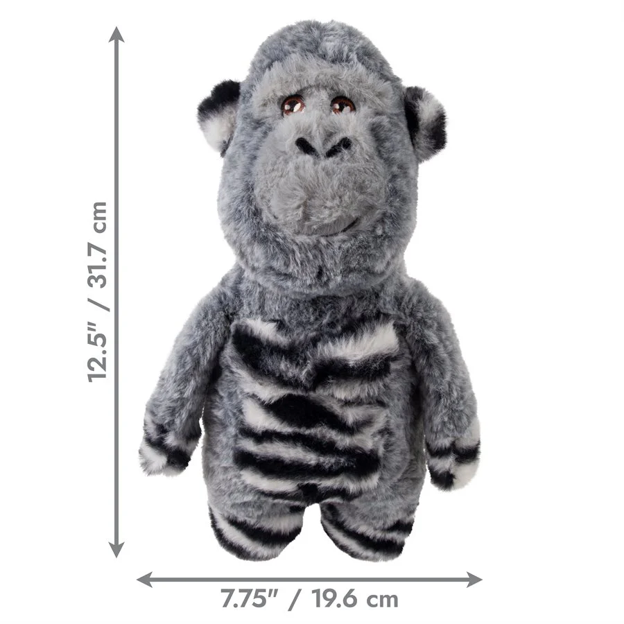 Kong Plush Dog Toy Jungle Jamz Gorilla Medium - Image 1