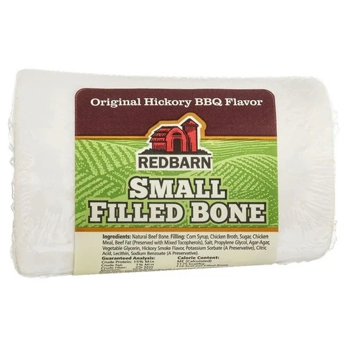 Redbarn Pet Supplies Small Filled Bone Hickory BBQ Flavor - Image 1