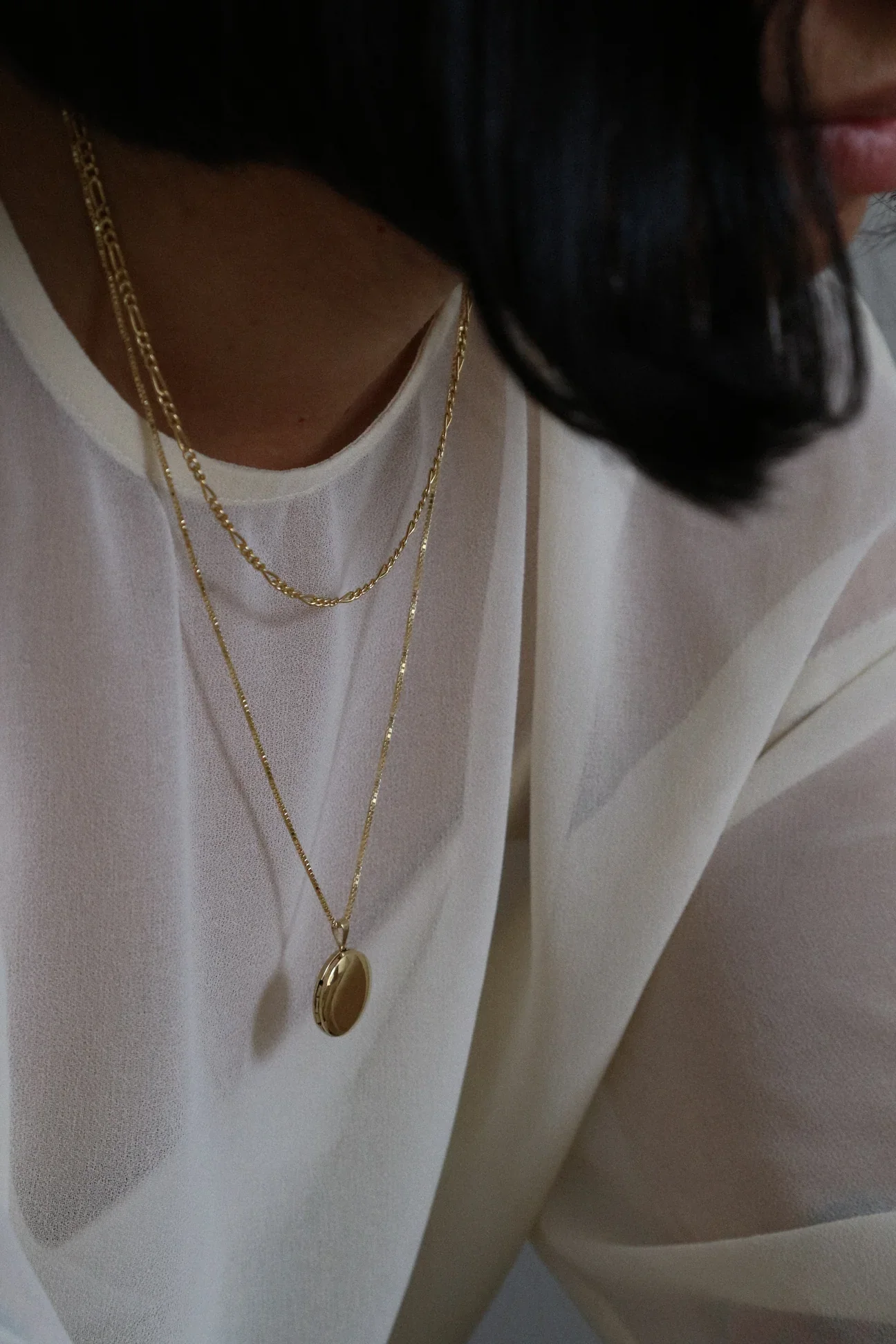Classic Gold Locket - Image 1