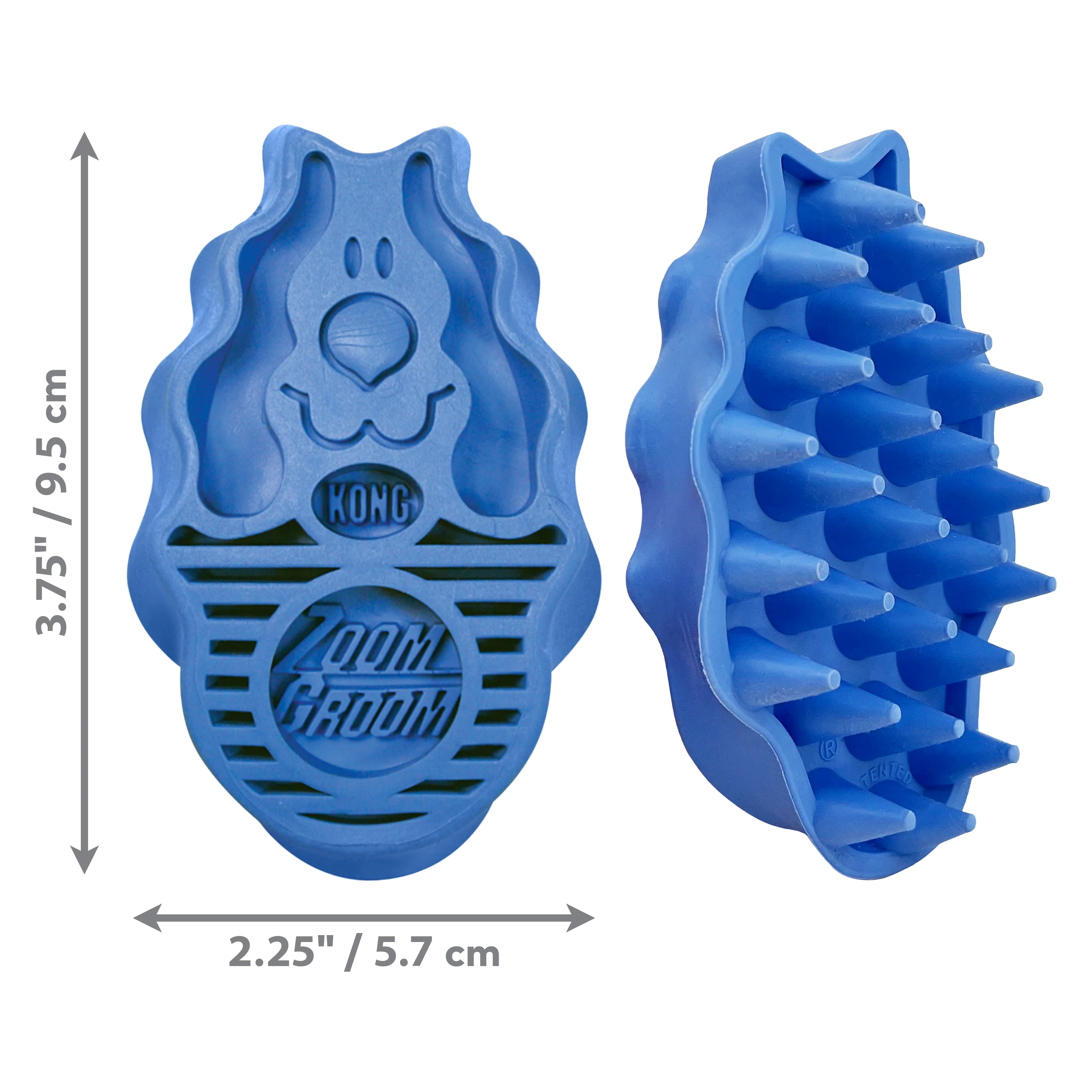 Kong Dog ZoomGroom Small Boysenberry - Image 1