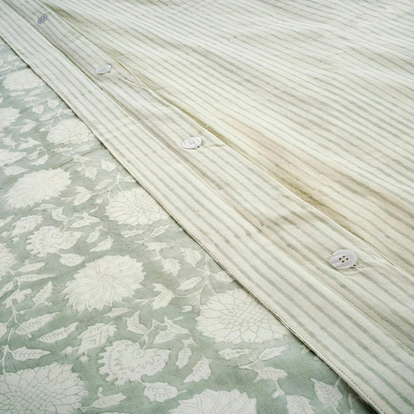 Maeve Block Print Duvet Set - Image 2