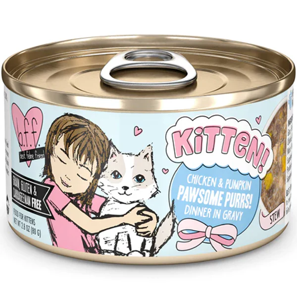 Weruva BFF Cat Kitten Pawsome Purrs! 2.8oz - Image 1