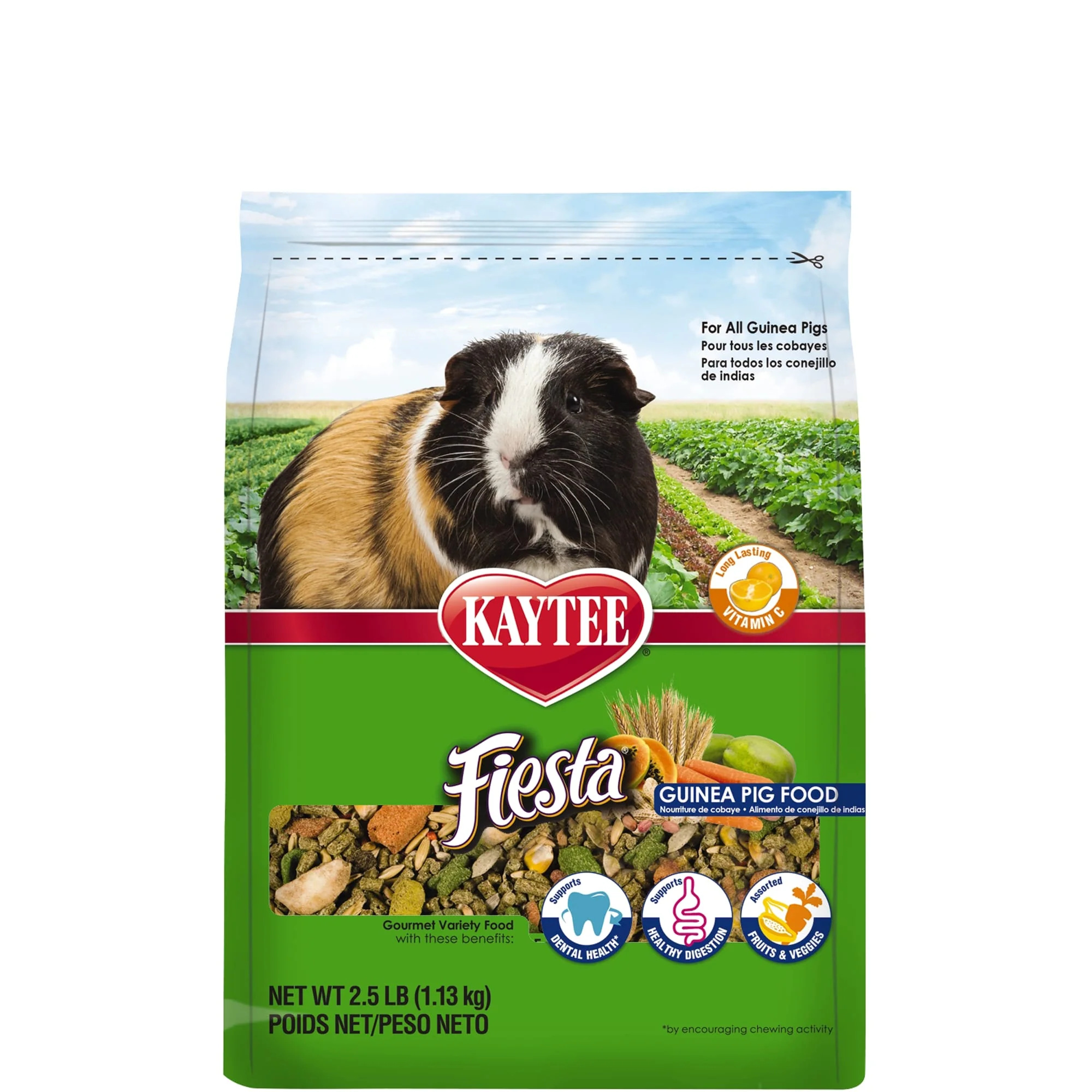 Kaytee Fiesta Guinea Pig Food  4.5 lb - Image 1