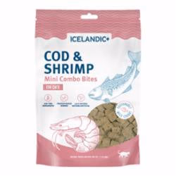 Icelandic Cat Mini Cod & Shrimp Combo Bites 1.7oz - Image 1