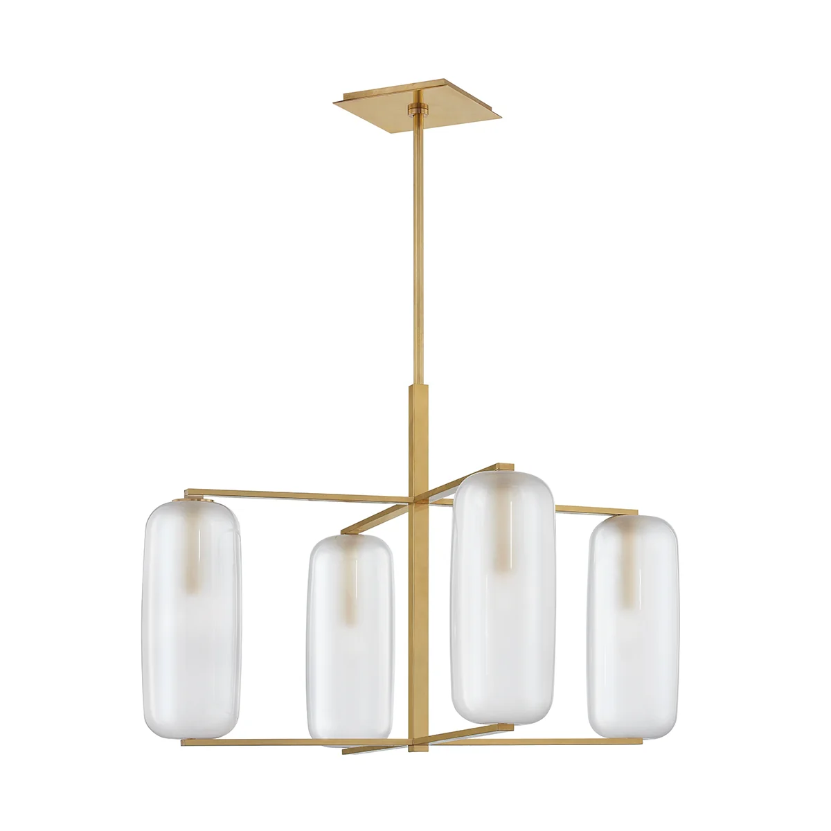 Pebble Four Light Chandelier - Image 1