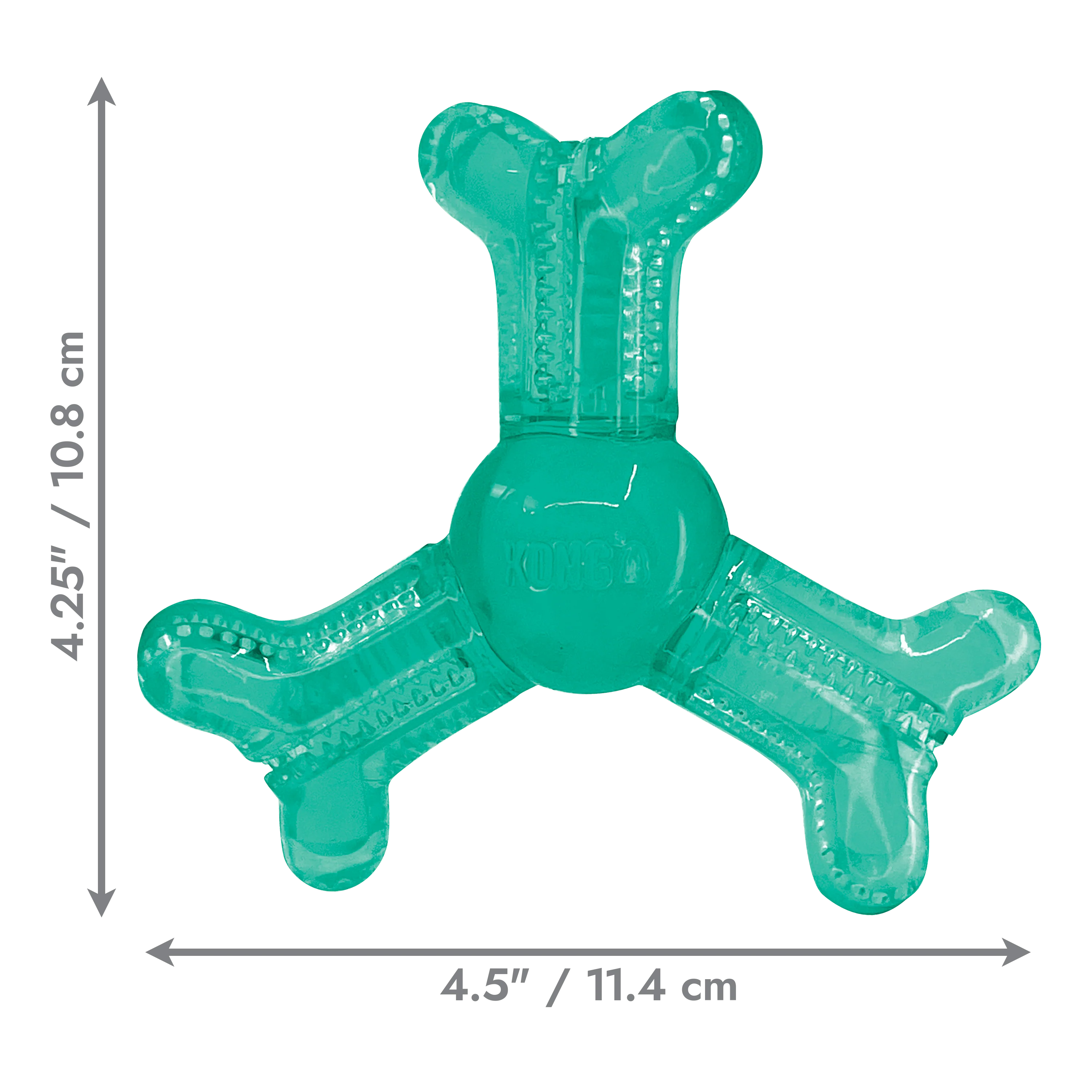 Kong Dog Squeezz Dental Roller Bone Small - Image 1