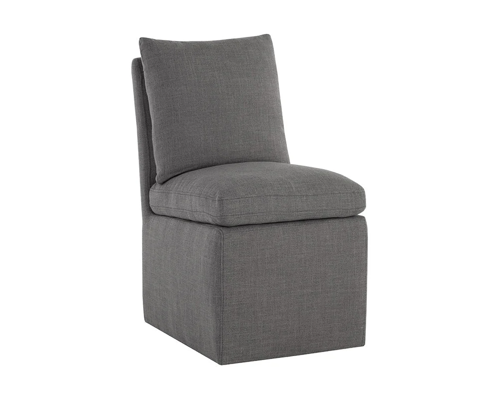 Paris Charcoal Dining Chair - Image 1