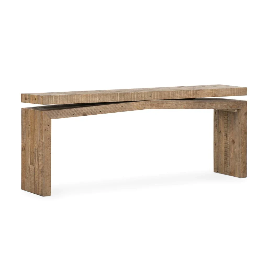 Southill Console Table, Rustic Natural - Image 2
