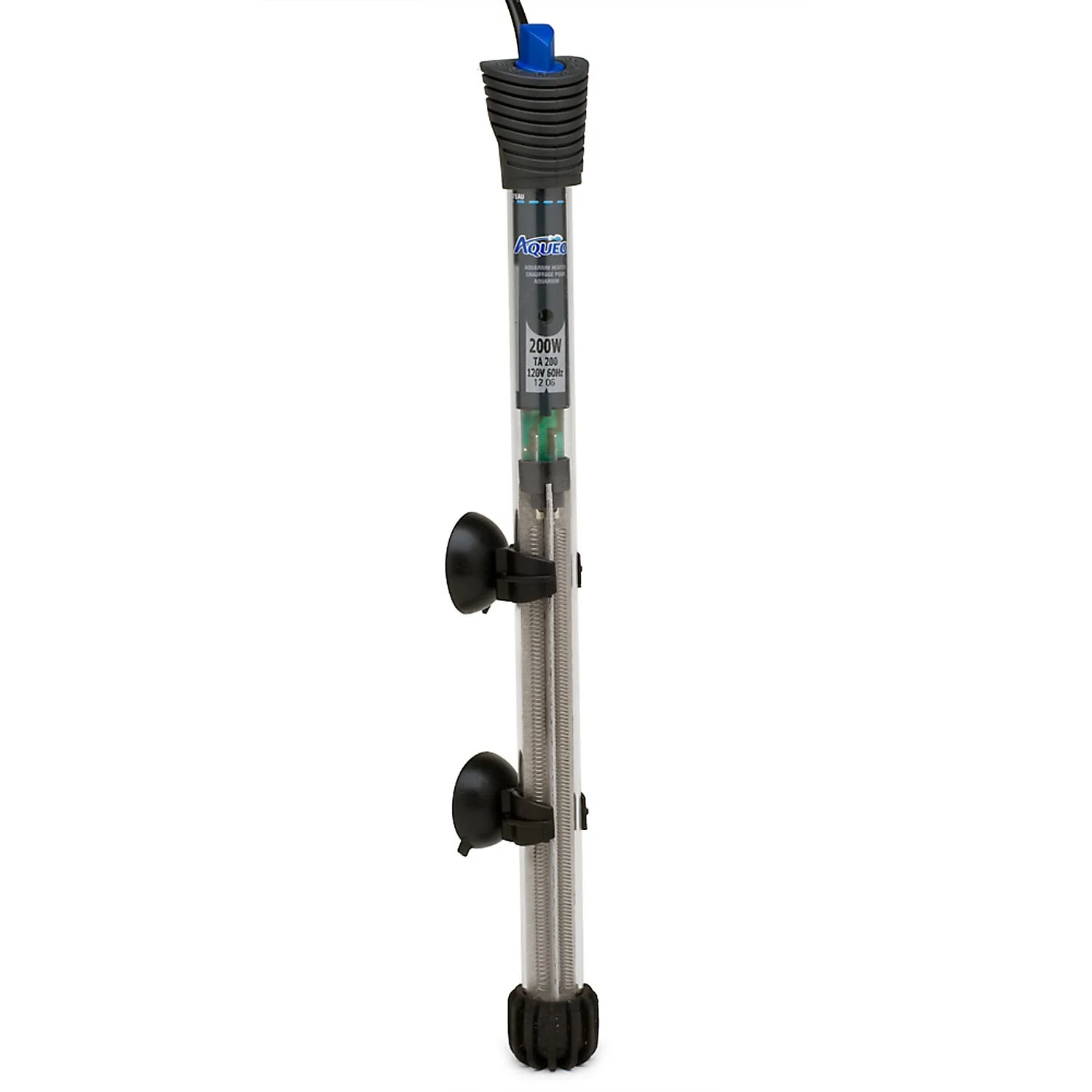 Aqueon Products-supplies-Aqueon Submersible Glass Heater- Black 200 Watt - Image 1
