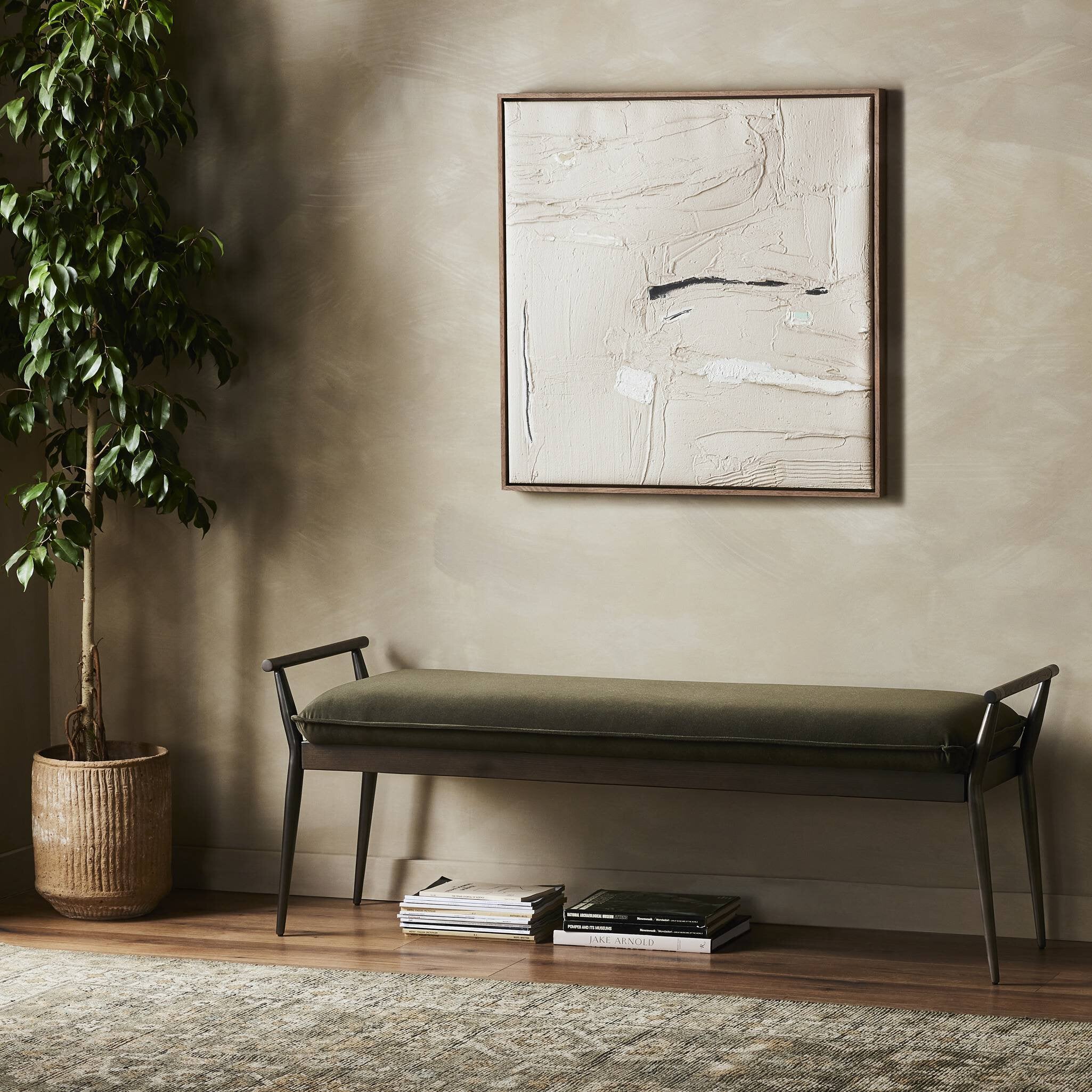 Olette Olive Bench - Image 2